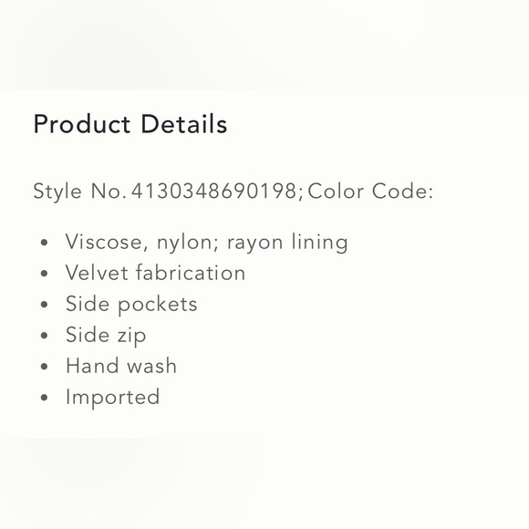 NWT The Katerina Button-front Dress: Velvet Edition - Picture 16 of 16